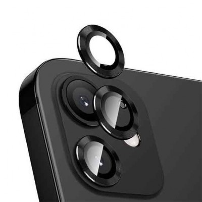 Bal-z Apple iPhone 12 Mini  CL-12 Premium Safir Parmak İzi Bırakmayan Anti-Reflective Kamera Lens Koruyucu