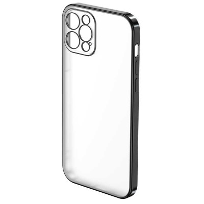 Bal-z Apple iPhone 12 Pro Benks Matte Electroplated TPU Kapak