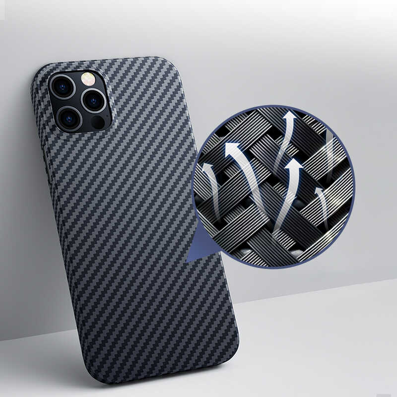 Bal-z Apple iPhone 12 Pro Kılıf Benks Aramid Kapak