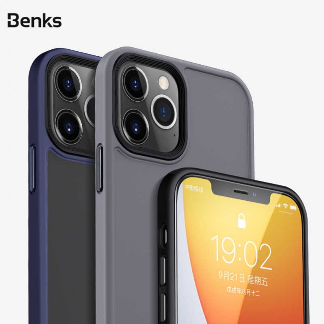 Apple iPhone 12 Pro Kılıf Benks Hybrid Kapak