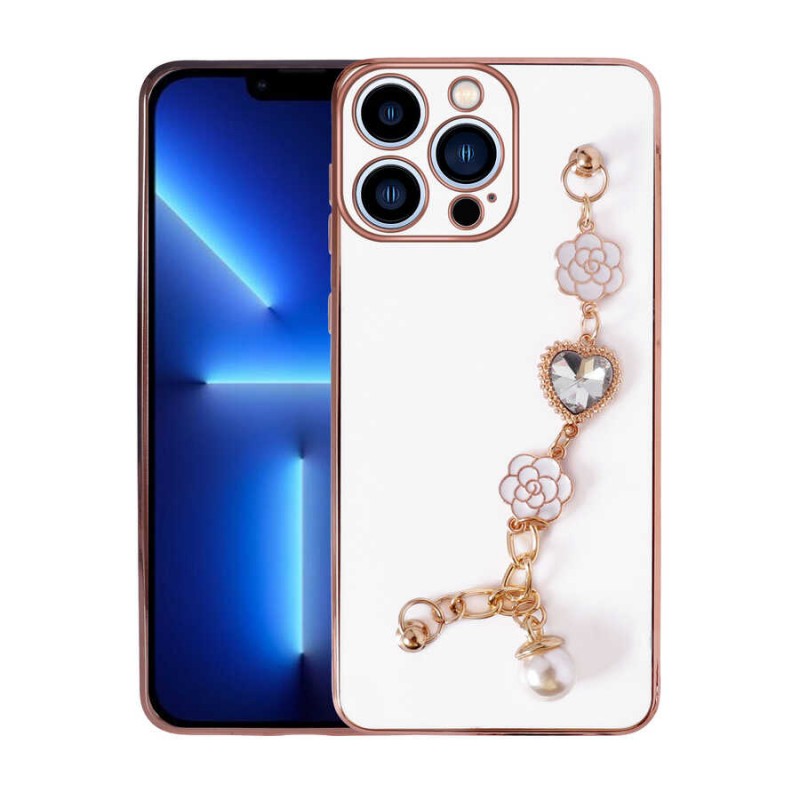 Bal-z Apple iPhone 12 Pro Kılıf El Tutamaçlı Kamera Korumalı  Taka Silikon Kapak