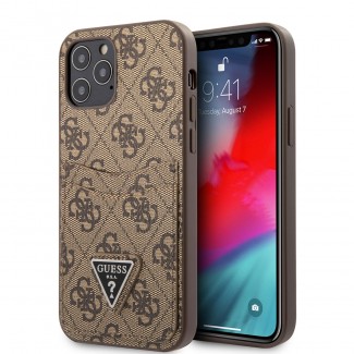 Apple iPhone 12 Pro Kılıf GUESS Çift Kart Bölmeli Kapak Apple iPhone 12 Pro Kılıf GUESS Çift Kart Bölmeli Kapak