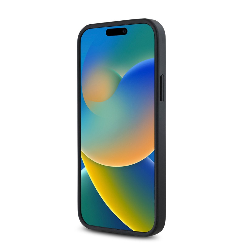 Bal-z Apple iPhone 12 Pro Kılıf Guess Orjinal Lisanslı M-safe Şarj Özellikli Gül Baskılı 4G Desenli Yazı Logolu Kapak