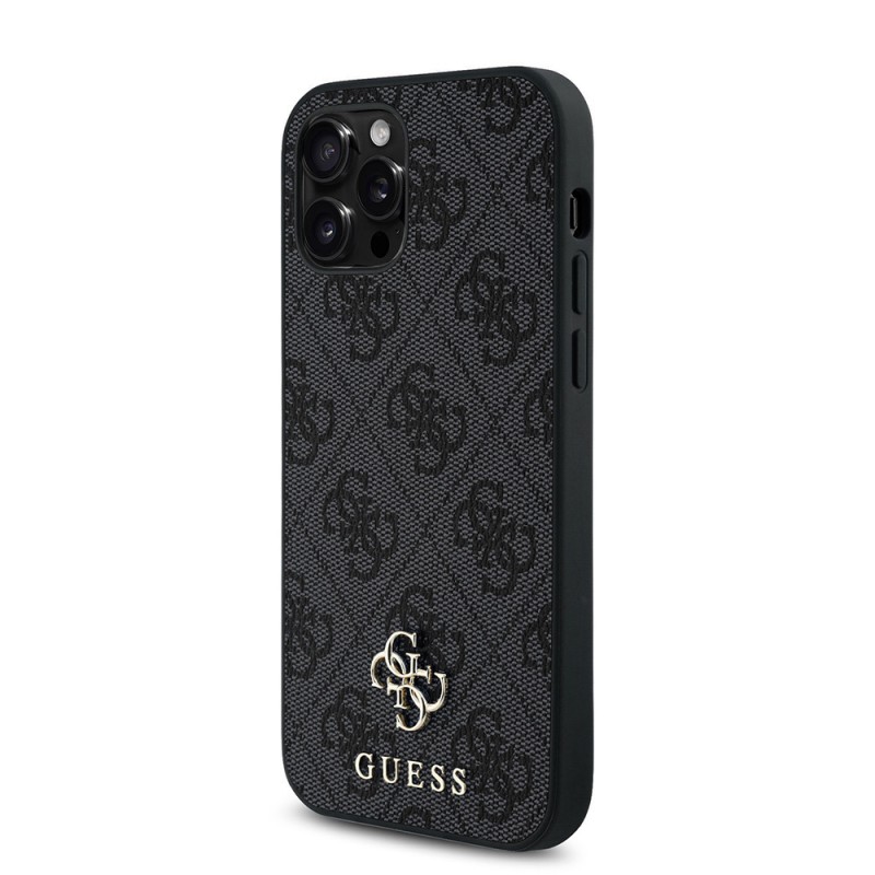 Bal-z Apple iPhone 12 Pro Kılıf Guess Orjinal Lisanslı M-safe Şarj Özellikli Small 4G Classic Kapak