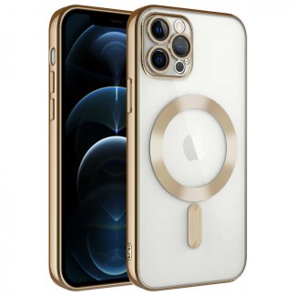 Apple iPhone 12 Pro Kılıf Kamera Korumalı M-safe Wireless Şarj Özellikli Zore Demre Kapak Apple iPhone 12 Pro Kılıf Kamera Korumalı M-safe Wireless Şarj Özellikli Zore Demre Kapak