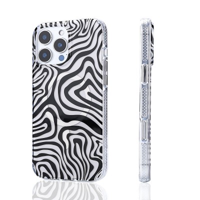 Bal-z Apple iPhone 12 Pro Kılıf M-safe Şarj Özellikli Zore Jago Kapak