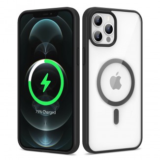 Apple iPhone 12 Pro Kılıf M-safe Wireless Şarj Özellikli Silikon Zore Ege Kapak Apple iPhone 12 Pro Kılıf M-safe Wireless Şarj Özellikli Silikon Zore Ege Kapak