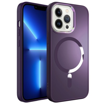 Bal-z Apple iPhone 12 Pro Kılıf M-safe Wireless Şarj Özellikli  Stil Kapak