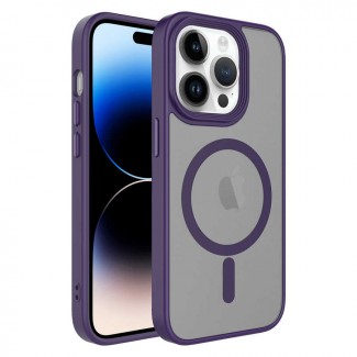 Apple iPhone 12 Pro Kılıf Mat Arka Yüzey Wireless Şarj Özellikli Zore Flet M-safe Kapak Apple iPhone 12 Pro Kılıf Mat Arka Yüzey Wireless Şarj Özellikli Zore Flet M-safe Kapak