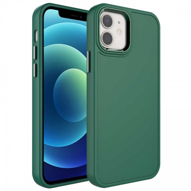 Apple iPhone 12 Pro Kılıf Metal Çerçeve ve Buton Tasarımlı Sert Zore Botox Kapak Apple iPhone 12 Pro Kılıf Metal Çerçeve ve Buton Tasarımlı Sert Zore Botox Kapak