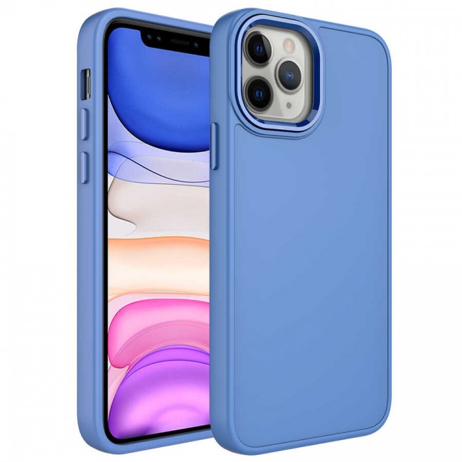 Apple iPhone 12 Pro Kılıf Metal Çerçeve ve Buton Tasarımlı Silikon Zore Luna Kapak Apple iPhone 12 Pro Kılıf Metal Çerçeve ve Buton Tasarımlı Silikon Zore Luna Kapak