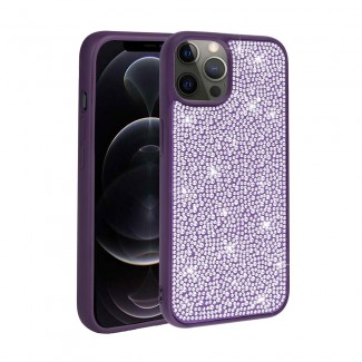 Apple iPhone 12 Pro Kılıf Parlak Taşlı Tasarım Zore Ston Kapak Apple iPhone 12 Pro Kılıf Parlak Taşlı Tasarım Zore Ston Kapak