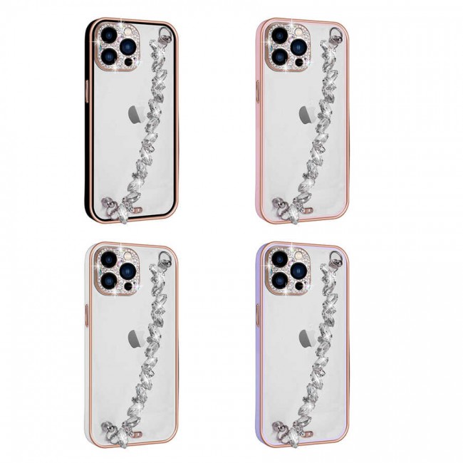 Apple iPhone 12 Pro Kılıf Taş Süslemeli Kamera Korumalı El Tutamaçlı Zore Blazer Kapak Apple iPhone 12 Pro Kılıf Taş Süslemeli Kamera Korumalı El Tutamaçlı Zore Blazer Kapak