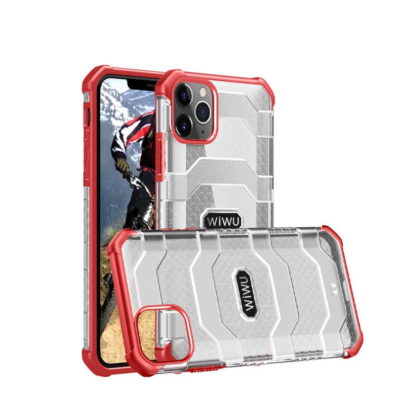 Bal-z Apple iPhone 12 Pro Kılıf ​​​​​Wiwu Voyager Kapak