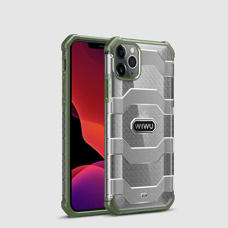 Bal-z Apple iPhone 12 Pro Kılıf ​​​​​Wiwu Voyager Kapak