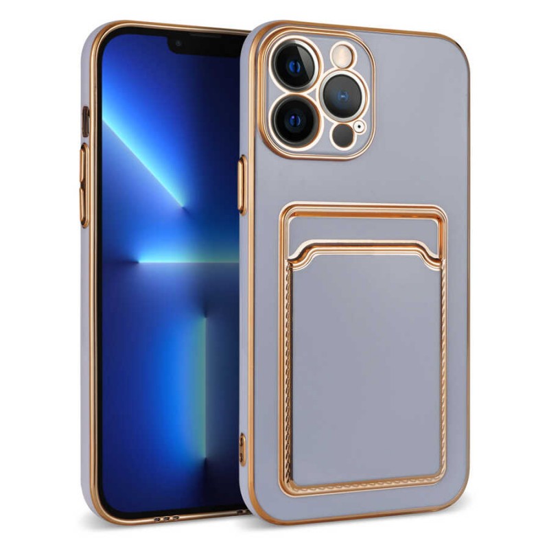 Bal-z Apple iPhone 12 Pro Kılıf  Bark Kartlıklı Kapak