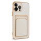 Apple iPhone 12 Pro Kılıf Zore Bark Kartlıklı Kapak Apple iPhone 12 Pro Kılıf Zore Bark Kartlıklı Kapak