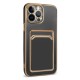Apple iPhone 12 Pro Kılıf Zore Bark Kartlıklı Kapak Apple iPhone 12 Pro Kılıf Zore Bark Kartlıklı Kapak