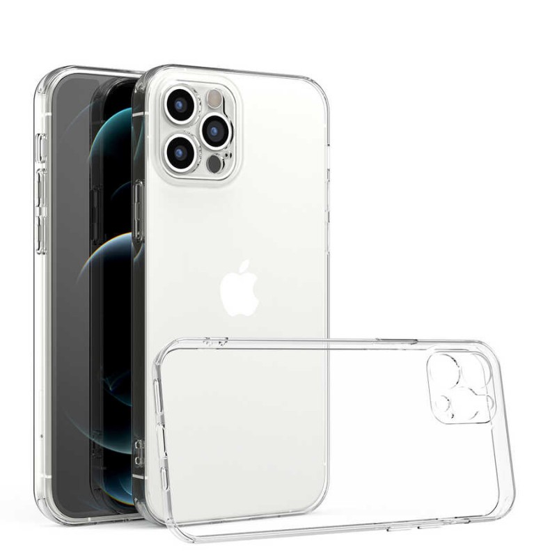 Bal-z Apple iPhone 12 Pro Kılıf  Kamera Korumalı Süper Silikon Kapak