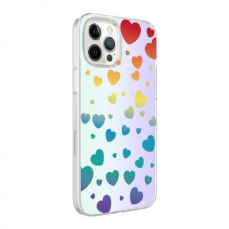 Apple iPhone 12 Pro Kılıf Zore M-Blue Desenli Kapak Apple iPhone 12 Pro Kılıf Zore M-Blue Desenli Kapak