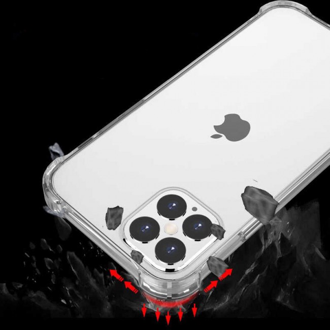 Apple iPhone 12 Pro Kılıf Zore Nitro Anti Shock Silikon Apple iPhone 12 Pro Kılıf Zore Nitro Anti Shock Silikon