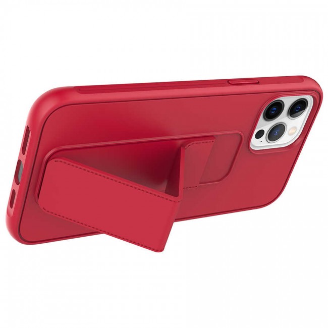 Apple iPhone 12 Pro Kılıf Zore Qstand Kapak Apple iPhone 12 Pro Kılıf Zore Qstand Kapak