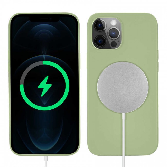 Apple iPhone 12 Pro Kılıf Zore Silksafe Wireless Kapak Apple iPhone 12 Pro Kılıf Zore Silksafe Wireless Kapak