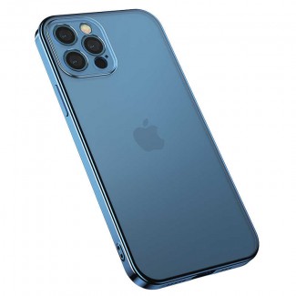Apple iPhone 12 Pro Max Benks Matte Electroplated TPU Kapak Apple iPhone 12 Pro Max Benks Matte Electroplated TPU Kapak
