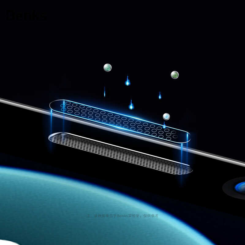 Bal-z Apple iPhone 12 Pro Max Benks V Pro Plus Şeffaf Ekran Koruyucu