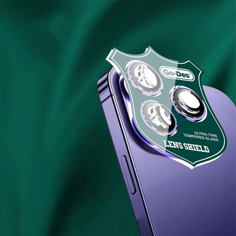 Bal-z Apple iPhone 12 Pro Max Go Des CL-10 Kamera Lens Koruyucu