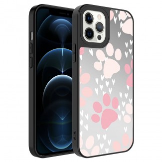 Apple iPhone 12 Pro Max Kılıf Aynalı Desenli Kamera Korumalı Parlak Zore Mirror Kapak Apple iPhone 12 Pro Max Kılıf Aynalı Desenli Kamera Korumalı Parlak Zore Mirror Kapak
