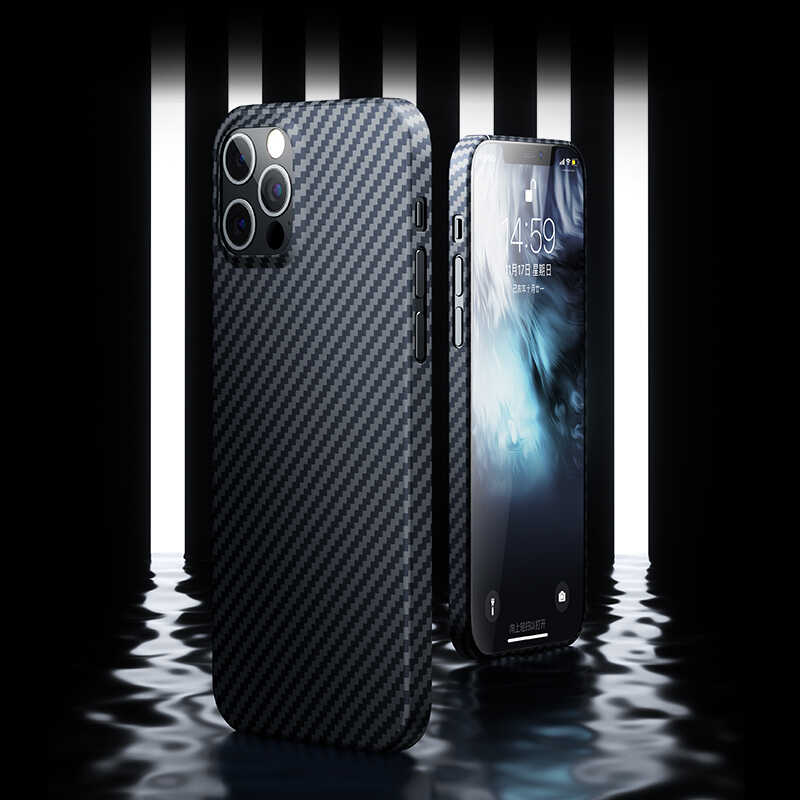 Bal-z Apple iPhone 12 Pro Max Kılıf Benks Aramid Kapak