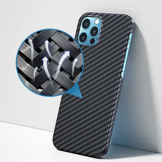 Apple iPhone 12 Pro Max Kılıf Benks MFİ Magsafe Magnetic Aramid Kapak Apple iPhone 12 Pro Max Kılıf Benks MFİ Magsafe Magnetic Aramid Kapak