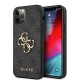 Apple iPhone 12 Pro Max Kılıf Guess Orjinal Lisanslı PU Deri Büyük Metal Logo Dizaynlı Kapak Apple iPhone 12 Pro Max Kılıf Guess Orjinal Lisanslı PU Deri Büyük Metal Logo Dizaynlı Kapak