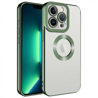 Apple iPhone 12 Pro Max Kılıf Kamera Korumalı Logo Gösteren Zore Omega Kapak Apple iPhone 12 Pro Max Kılıf Kamera Korumalı Logo Gösteren Zore Omega Kapak
