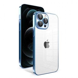 Apple iPhone 12 Pro Max Kılıf Kamera Korumalı Renkli Çerçeveli Zore Garaj Kapak Apple iPhone 12 Pro Max Kılıf Kamera Korumalı Renkli Çerçeveli Zore Garaj Kapak