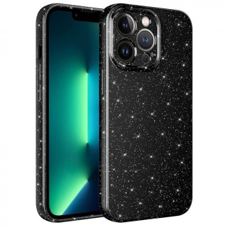 Apple iPhone 12 Pro Max Kılıf Kamera Korumalı Simli Lüks Zore Koton Kapak Apple iPhone 12 Pro Max Kılıf Kamera Korumalı Simli Lüks Zore Koton Kapak
