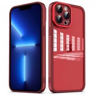 Apple iPhone 12 Pro Max Kılıf Kamera Korumalı Transparan Zore Post Kapak Apple iPhone 12 Pro Max Kılıf Kamera Korumalı Transparan Zore Post Kapak