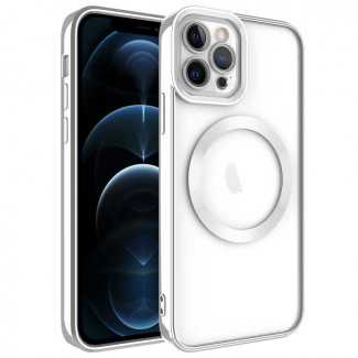 Apple iPhone 12 Pro Max Kılıf Magsafe Wireless Şarj Özellikli Zore Setro Silikon Apple iPhone 12 Pro Max Kılıf Magsafe Wireless Şarj Özellikli Zore Setro Silikon