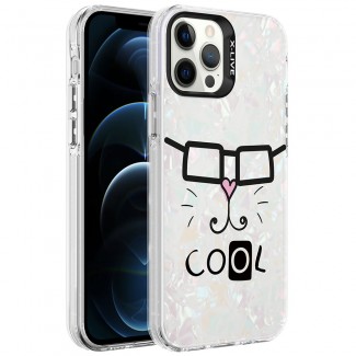 Apple iPhone 12 Pro Max Kılıf Mermer Desenli Zore Marbello Kapak Apple iPhone 12 Pro Max Kılıf Mermer Desenli Zore Marbello Kapak