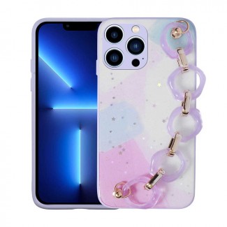 Apple iPhone 12 Pro Max Kılıf Simli Desenli El Askılı Tutacaklı Zore Elsa Silikon Kapak Apple iPhone 12 Pro Max Kılıf Simli Desenli El Askılı Tutacaklı Zore Elsa Silikon Kapak