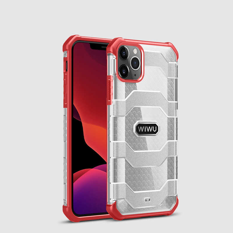 Bal-z Apple iPhone 12 Pro Max Kılıf ​​​​​Wiwu Voyager Kapak