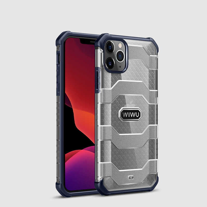 Bal-z Apple iPhone 12 Pro Max Kılıf ​​​​​Wiwu Voyager Kapak