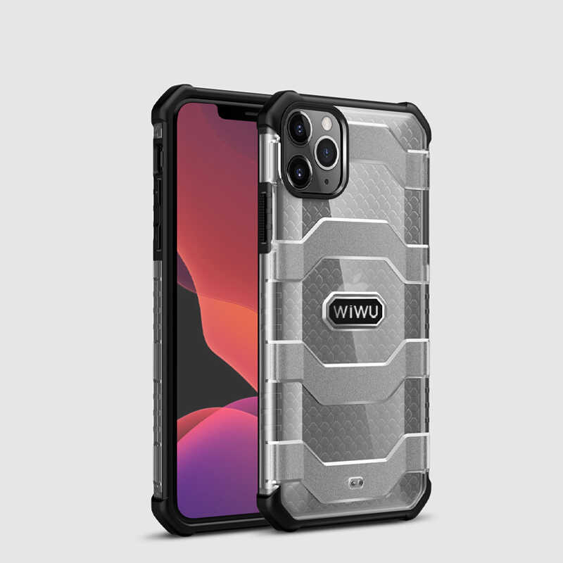 Bal-z Apple iPhone 12 Pro Max Kılıf ​​​​​Wiwu Voyager Kapak