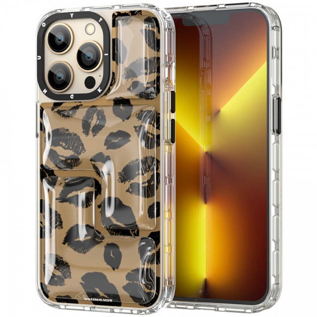 Apple iPhone 12 Pro Max Kılıf YoungKit Leopard Article Serisi Kapak