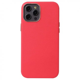 Apple iPhone 12 Pro Max Kılıf Zore Leathersafe Wireless Kapak Apple iPhone 12 Pro Max Kılıf Zore Leathersafe Wireless Kapak
