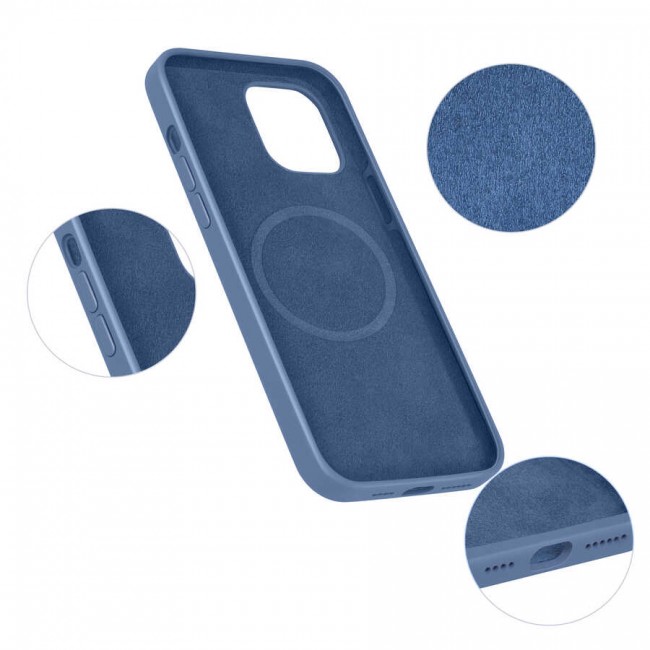 Apple iPhone 12 Pro Max Kılıf Zore Silksafe Wireless Kapak Apple iPhone 12 Pro Max Kılıf Zore Silksafe Wireless Kapak