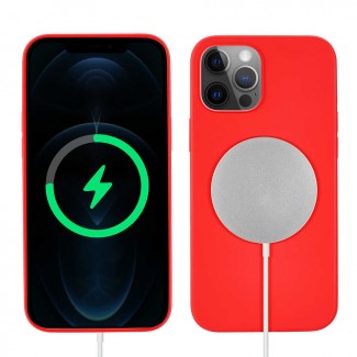 Apple iPhone 12 Pro Max Kılıf Zore Silksafe Wireless Kapak Apple iPhone 12 Pro Max Kılıf Zore Silksafe Wireless Kapak