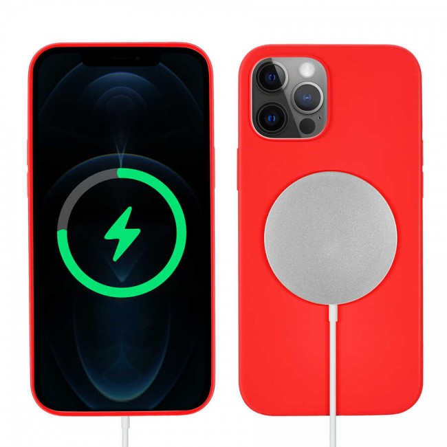 Apple iPhone 12 Pro Max Kılıf Zore Silksafe Wireless Kapak Apple iPhone 12 Pro Max Kılıf Zore Silksafe Wireless Kapak
