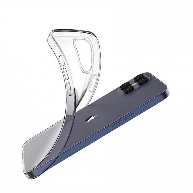 Apple iPhone 12 Pro Max Kılıf Zore Süper Silikon Kapak